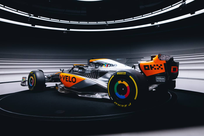 McLaren MCL60 Chrome Livery